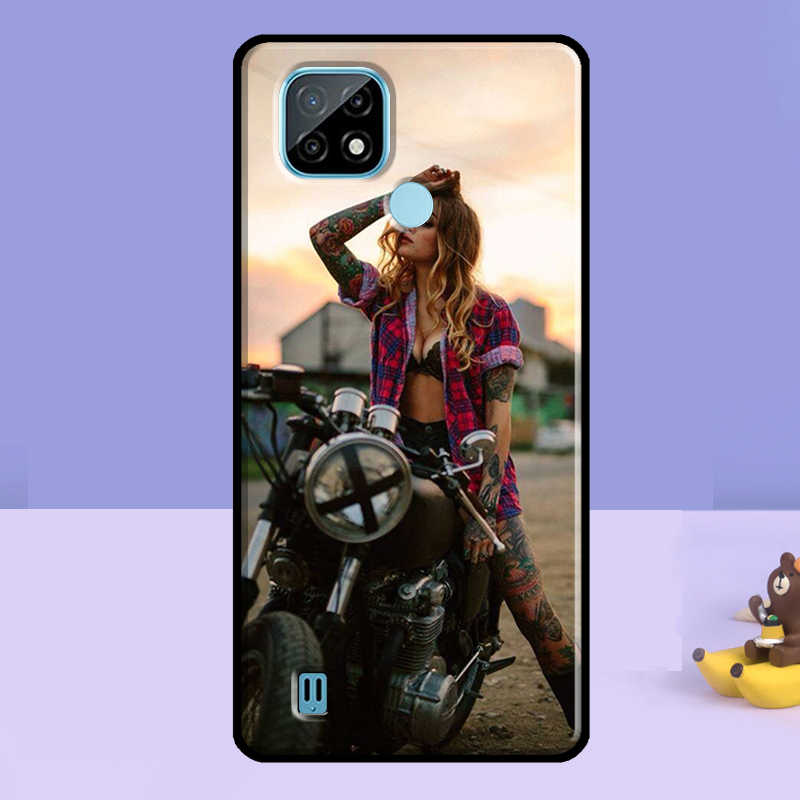 Motorcycle girl Sexy tattoos F - огляд і ціна Realme C67