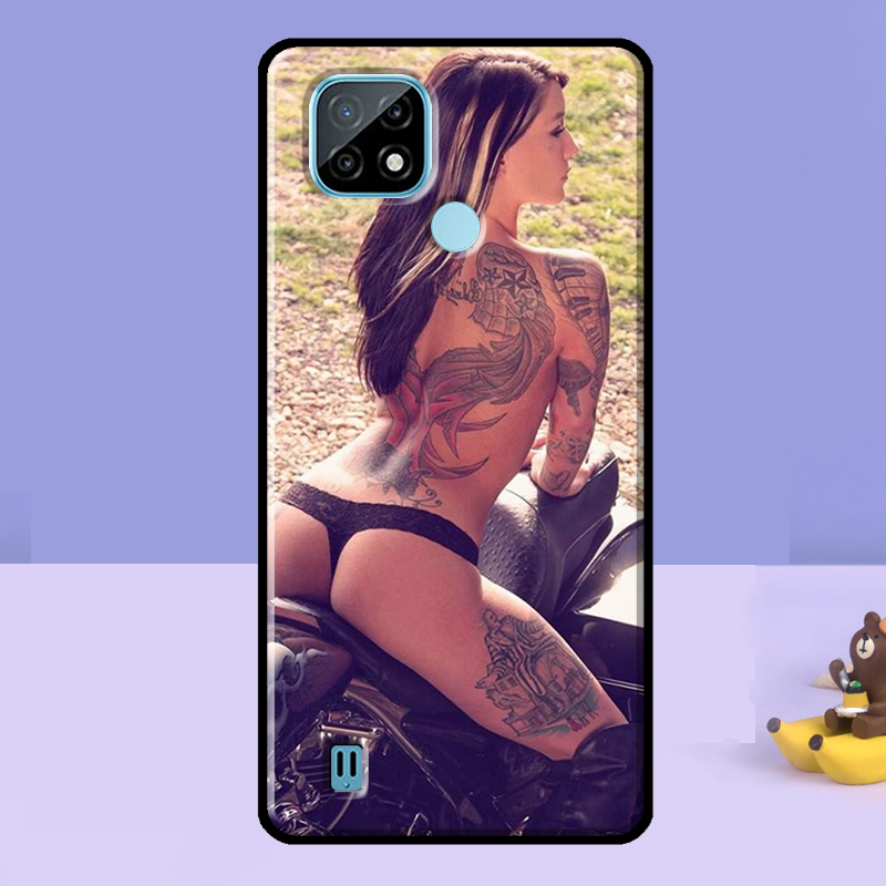 Motorcycle girl Sexy tattoos F - огляд і ціна Realme C67