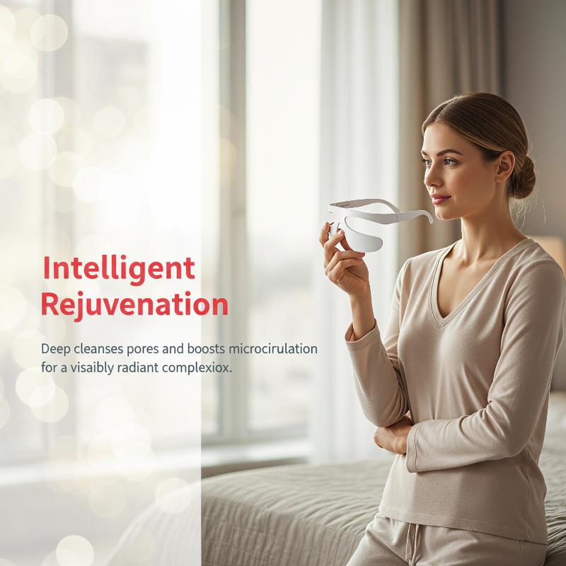 Portable Smart Eye Massager 3D - огляд і ціна Light Therapy Glasses