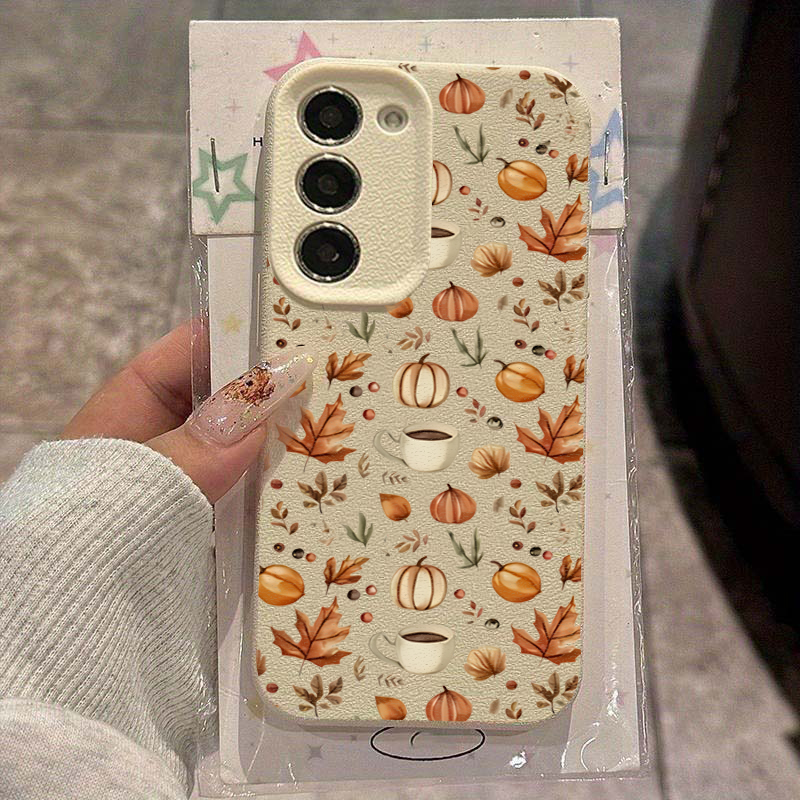 Autumn Pumpkin Coffee Illustra - огляд і ціна Samsung Galaxy A55