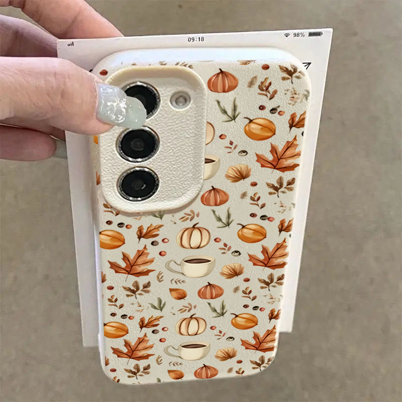 Autumn Pumpkin Coffee Illustra - огляд і ціна Samsung Galaxy A55