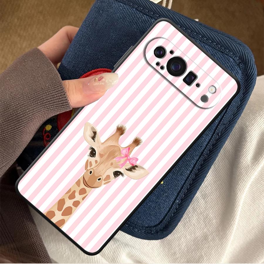 Cartoon Giraffe Funda Phone Co - огляд і ціна Google Pixel 9