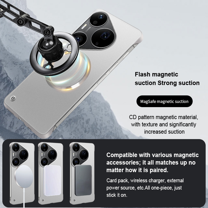 Magnetic Thin Fashion Phone Ca - огляд і ціна Huawei Pura 70